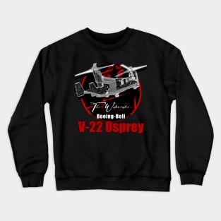 V-22 Osprey Hybrid Aircraft Crewneck Sweatshirt